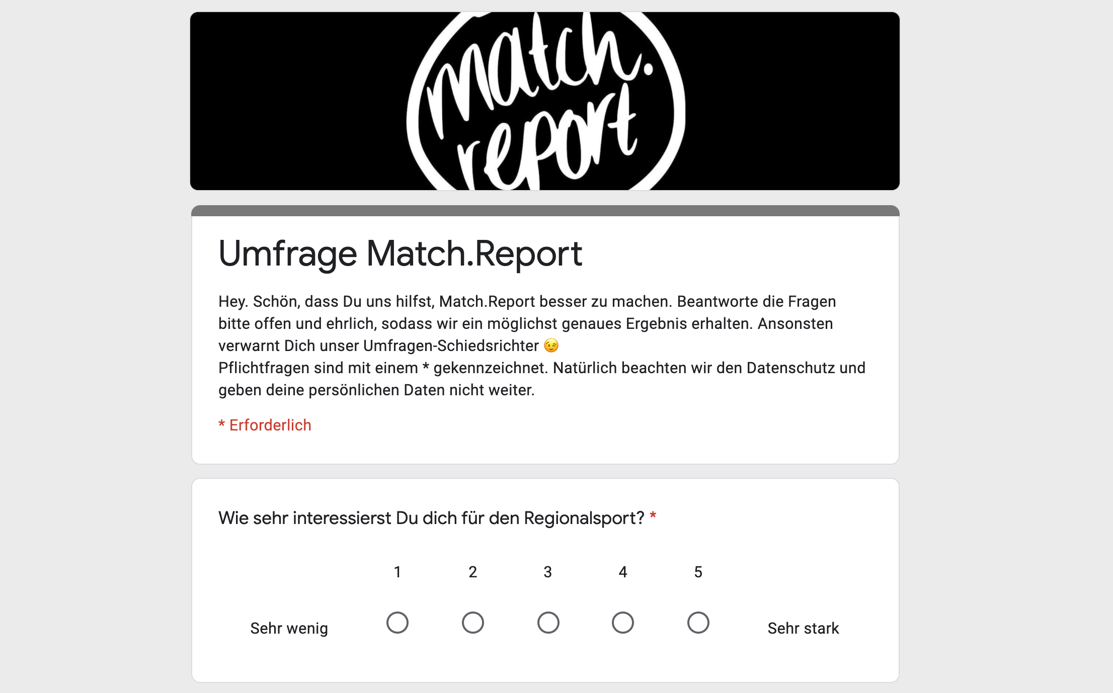 You are currently viewing Jetzt mitmachen: Match.Report-Umfrage