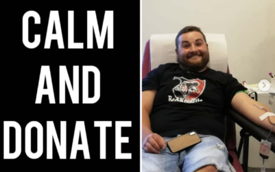Neues aus den Sozialen Medien: “Keep calm and donate blood!”