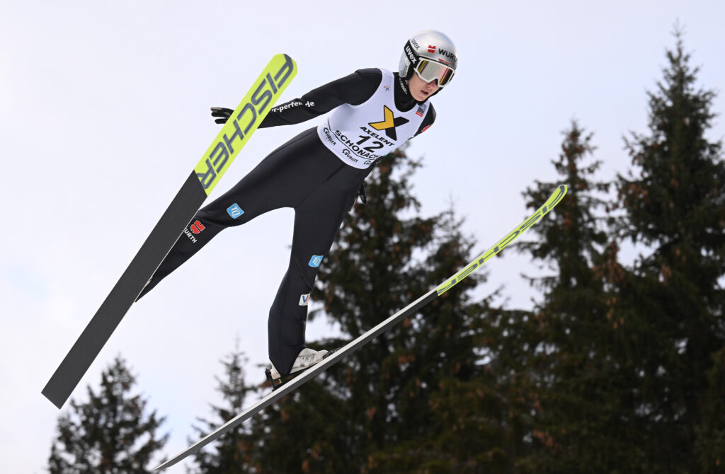 Ski Nordisch, Nordische Kombination  11.02.2023 in SchonachSkispringenSvenja Wuerth (SV Baiersbronn)FOTO: ULMER PressebildagenturxxNOxMODELxRELEASExx