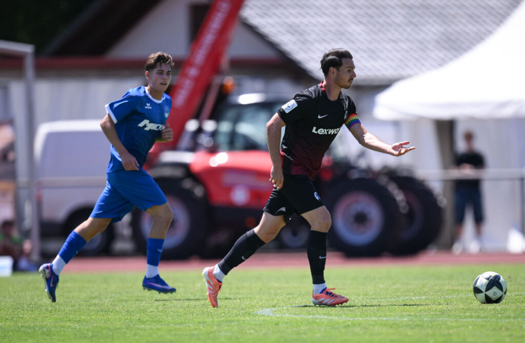 Fussball  BITZER Cup 2026 in Ergenzingen  Aktive 04.07.2026  Bezirksliga NSW / Regionalliga Sued  TuS Ergenzingen - SC Freiburg U23FOTO: Pressefoto ULMER / Markus Ulmer  xxNOxMODELxRELEASExx