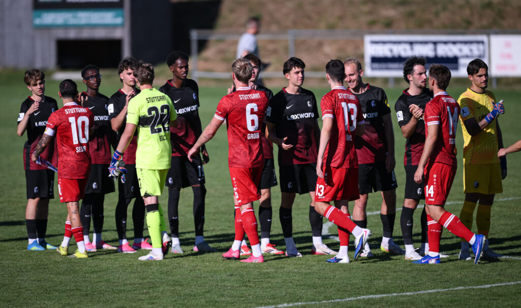 Fussball  BITZER Cup 2026 in Ergenzingen  Aktive 04.07.2026  Regionalliga Sued / 3. LIga Finale SC Freiburg II - VfB Stuttgart IIFOTO: Pressefoto ULMER / Markus Ulmer  xxNOxMODELxRELEASExx