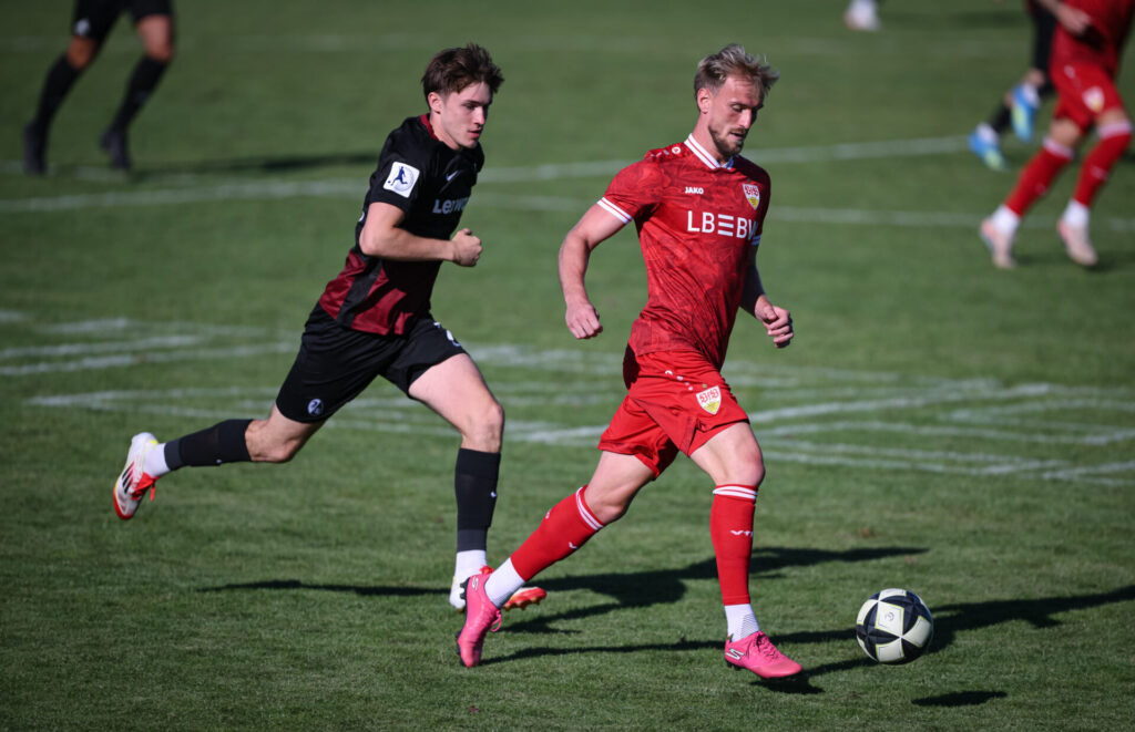 Fussball  BITZER Cup 2026 in Ergenzingen  Aktive 04.07.2026  Regionalliga Sued / 3. LIga Finale SC Freiburg II - VfB Stuttgart IIFOTO: Pressefoto ULMER / Markus Ulmer  xxNOxMODELxRELEASExx