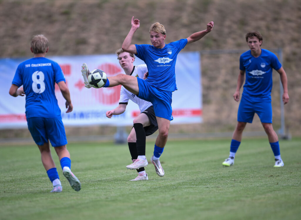 Fussball  BITZER Cup 2026 in Ergenzingen  05.07.2026 Einlagespiel; TuS Ergenzingen U19 - TSG Balingen U 19 FOTO: Pressefoto ULMER / Markus Ulmer  xxNOxMODELxRELEASExx