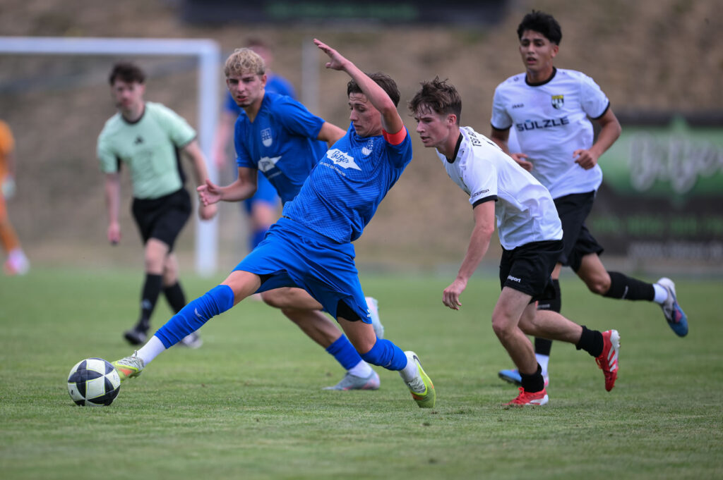 Fussball  BITZER Cup 2026 in Ergenzingen  05.07.2026 Einlagespiel; TuS Ergenzingen U19 - TSG Balingen U 19 FOTO: Pressefoto ULMER / Markus Ulmer  xxNOxMODELxRELEASExx