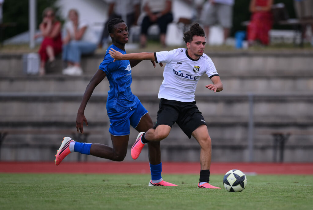 Fussball  BITZER Cup 2026 in Ergenzingen  05.07.2026 Einlagespiel; TuS Ergenzingen U19 - TSG Balingen U 19 FOTO: Pressefoto ULMER / Markus Ulmer  xxNOxMODELxRELEASExx