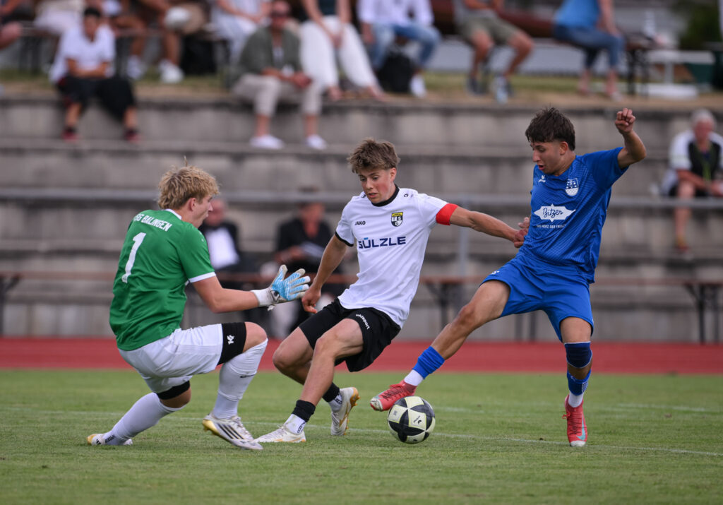 Fussball  BITZER Cup 2026 in Ergenzingen  05.07.2026 Einlagespiel; TuS Ergenzingen U19 - TSG Balingen U 19 FOTO: Pressefoto ULMER / Markus Ulmer  xxNOxMODELxRELEASExx