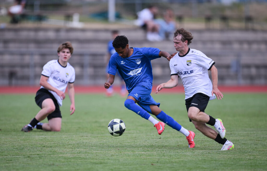 Fussball  BITZER Cup 2026 in Ergenzingen  05.07.2026 Einlagespiel; TuS Ergenzingen U19 - TSG Balingen U 19 FOTO: Pressefoto ULMER / Markus Ulmer  xxNOxMODELxRELEASExx