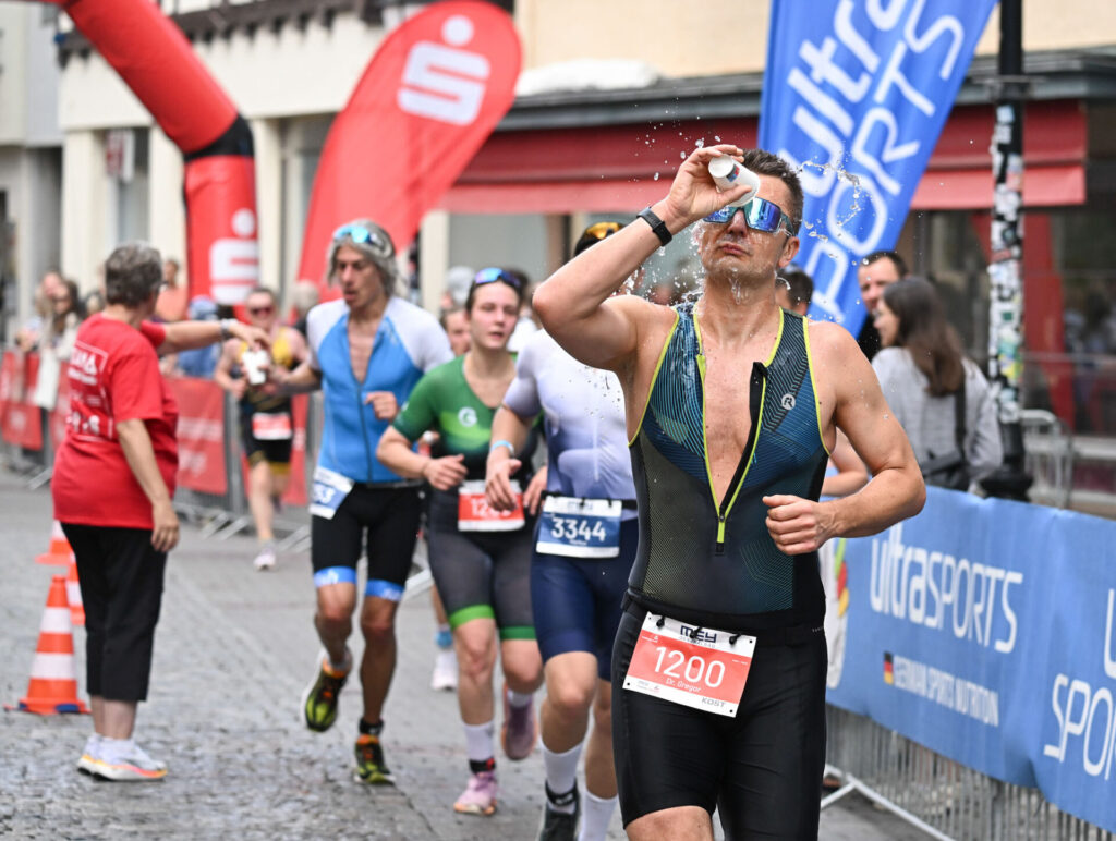 Mey Generalbau Triathlon 2026 in Tübingen, 19.07.2026 - Kurzdistanz - Erfrischung
Foto: Axel Grundler